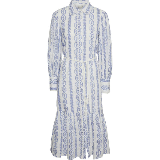 YASTOVINA LS LONG SHIRT DRESS