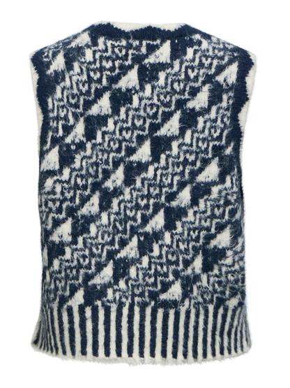 OBJRANDA S/L RE KNIT VEST