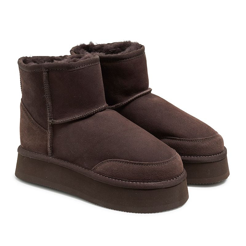 New Zealand Boots Plateau Ultra Coffee