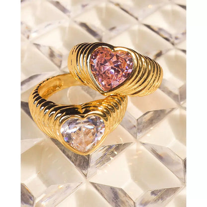 LUV AJ Bff Ring set gold
