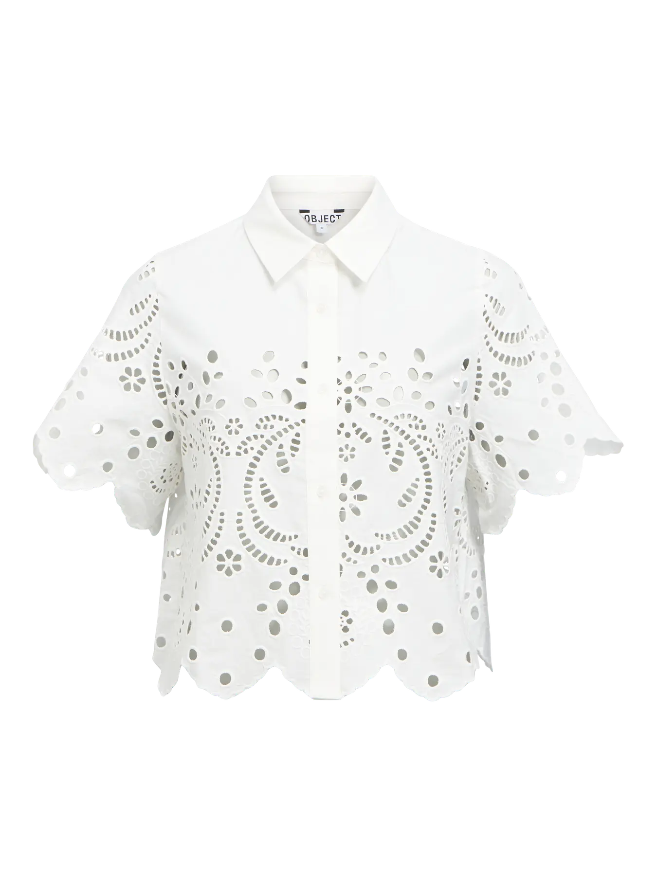 OBJELENA S/S CROP TOP