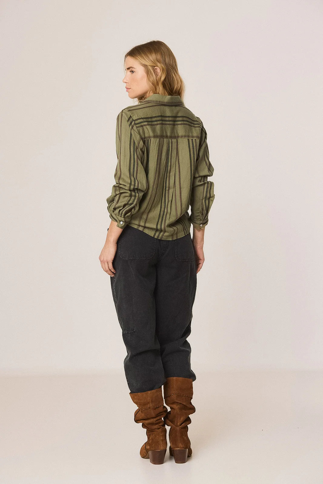 Striped overshirt