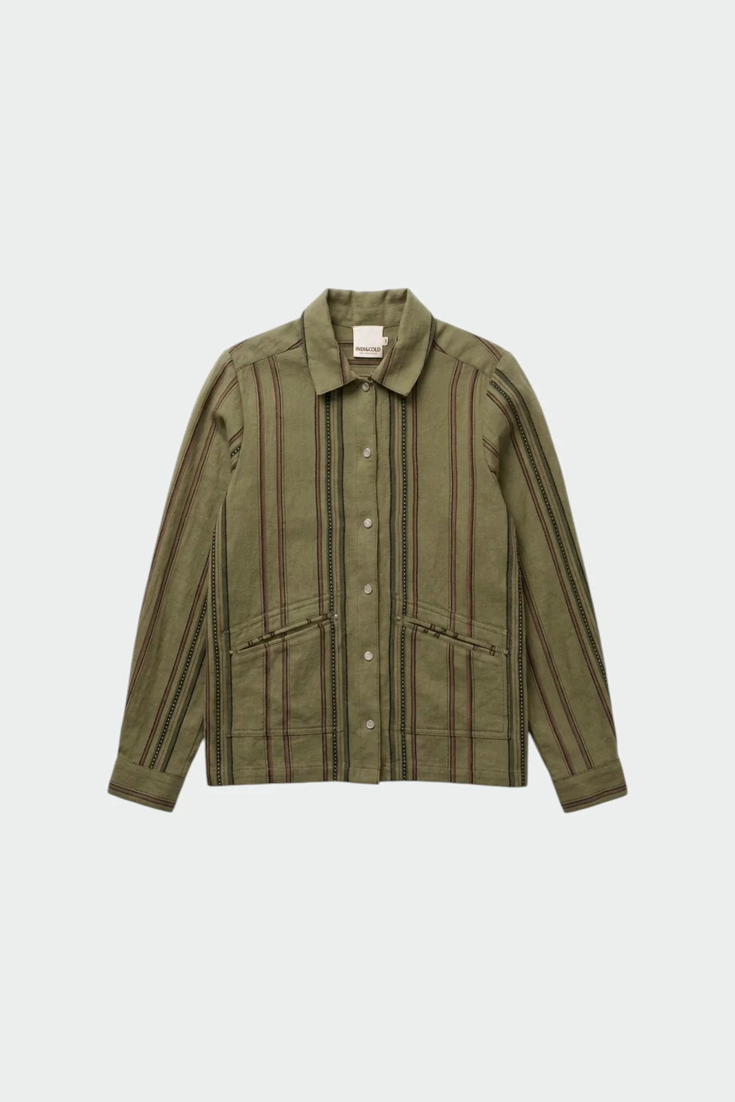 Striped overshirt
