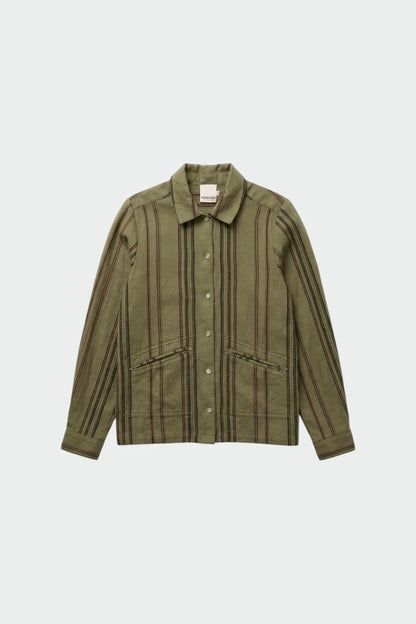 Striped overshirt