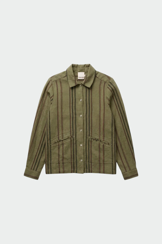Striped overshirt