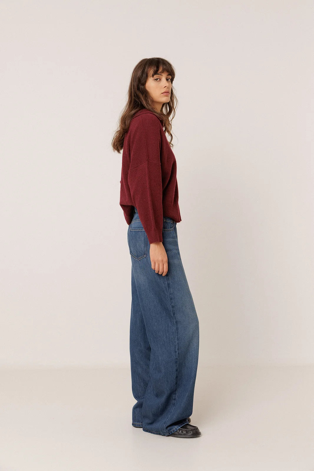 Denim pants lyocell