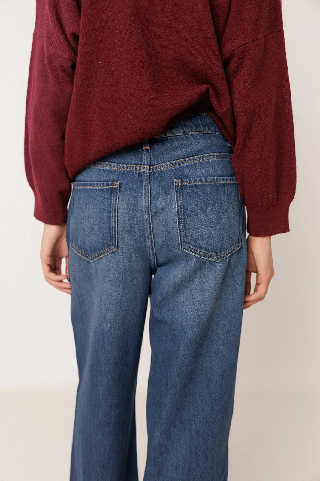 Denim pants lyocell