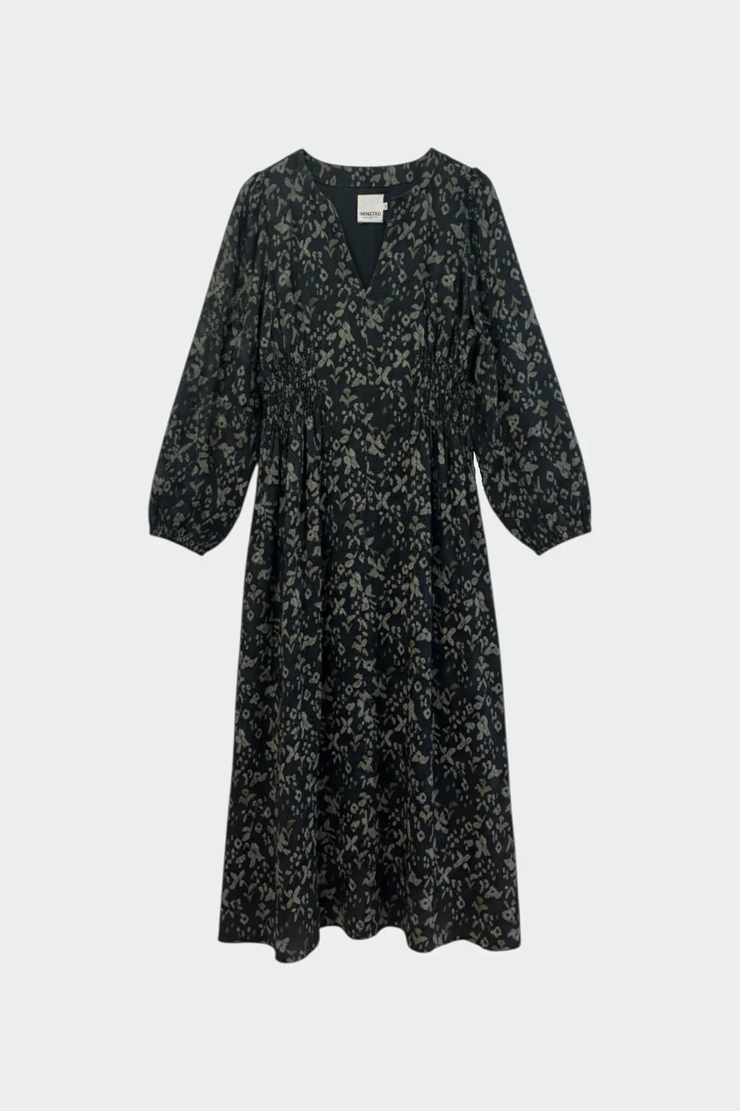 Boho-print dress