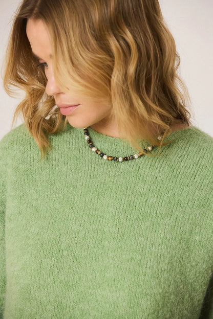 Necklace verde safari