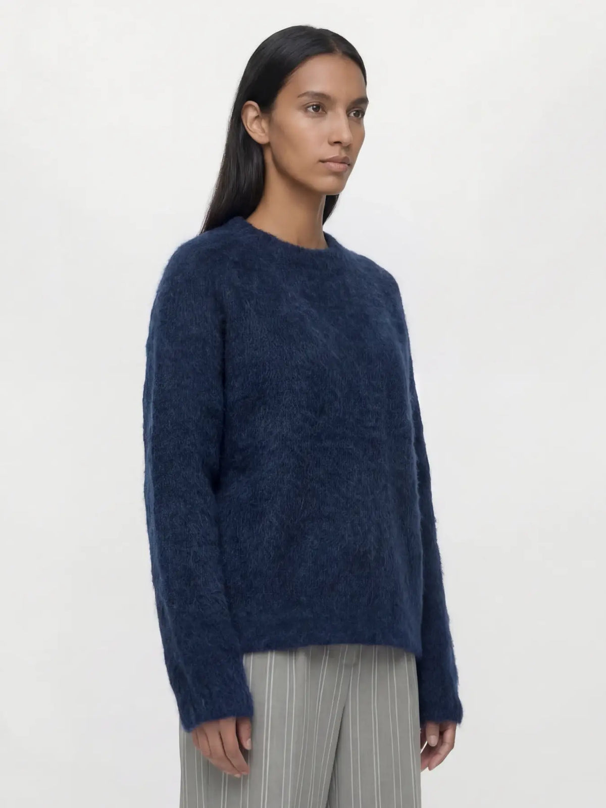 OBJHARRY L/S LO KNIT PULLOVER