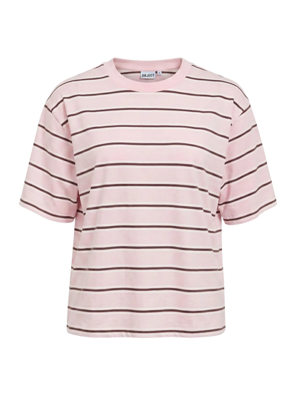 OBJGIMA S/S LO T-SHIRT Pale Lilac