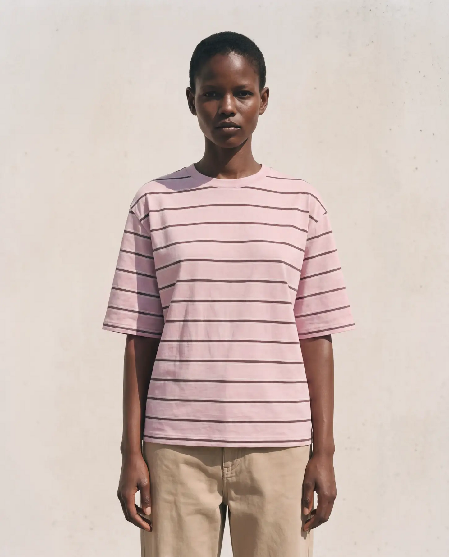 OBJGIMA S/S LO T-SHIRT Pale Lilac