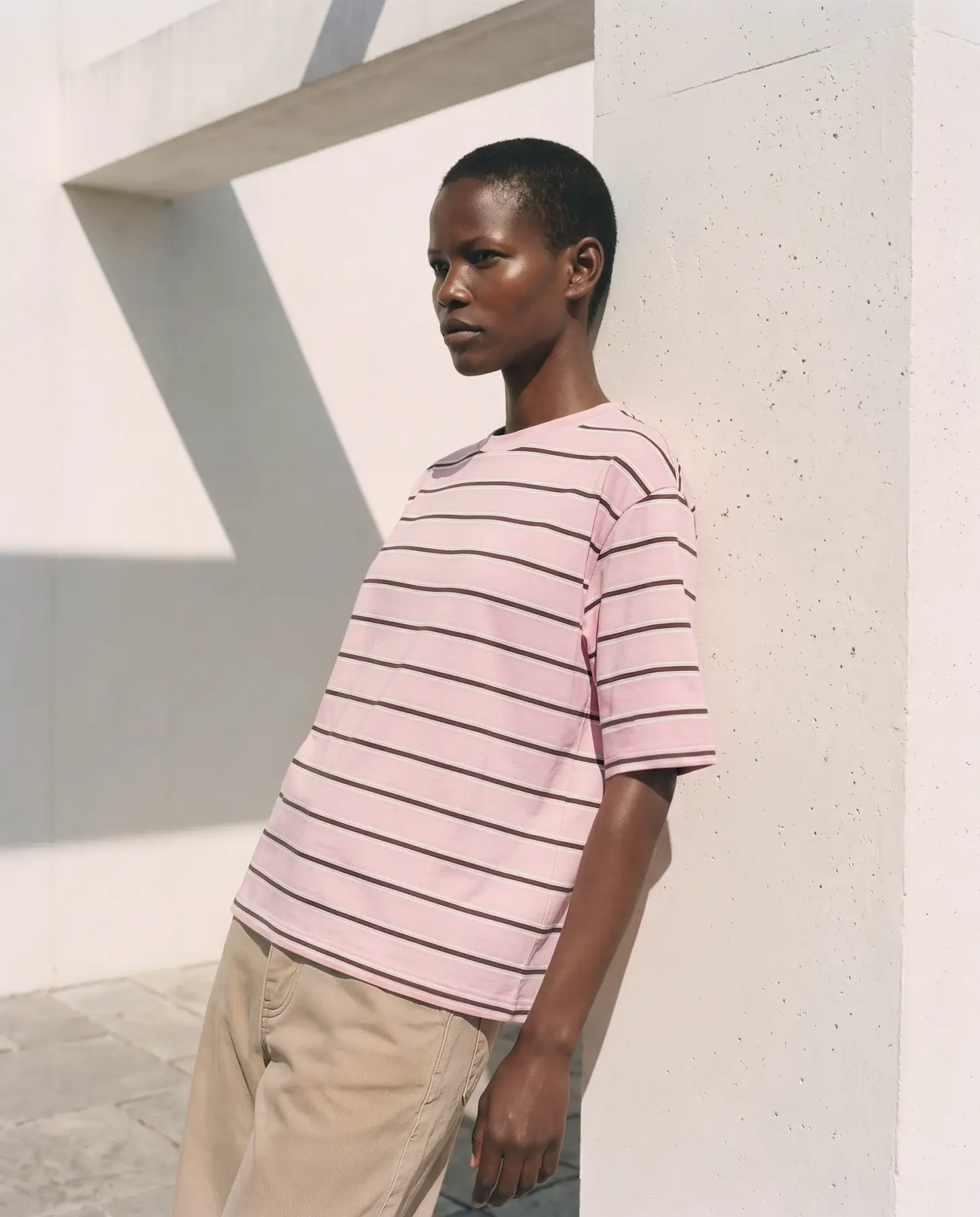 OBJGIMA S/S LO T-SHIRT Pale Lilac