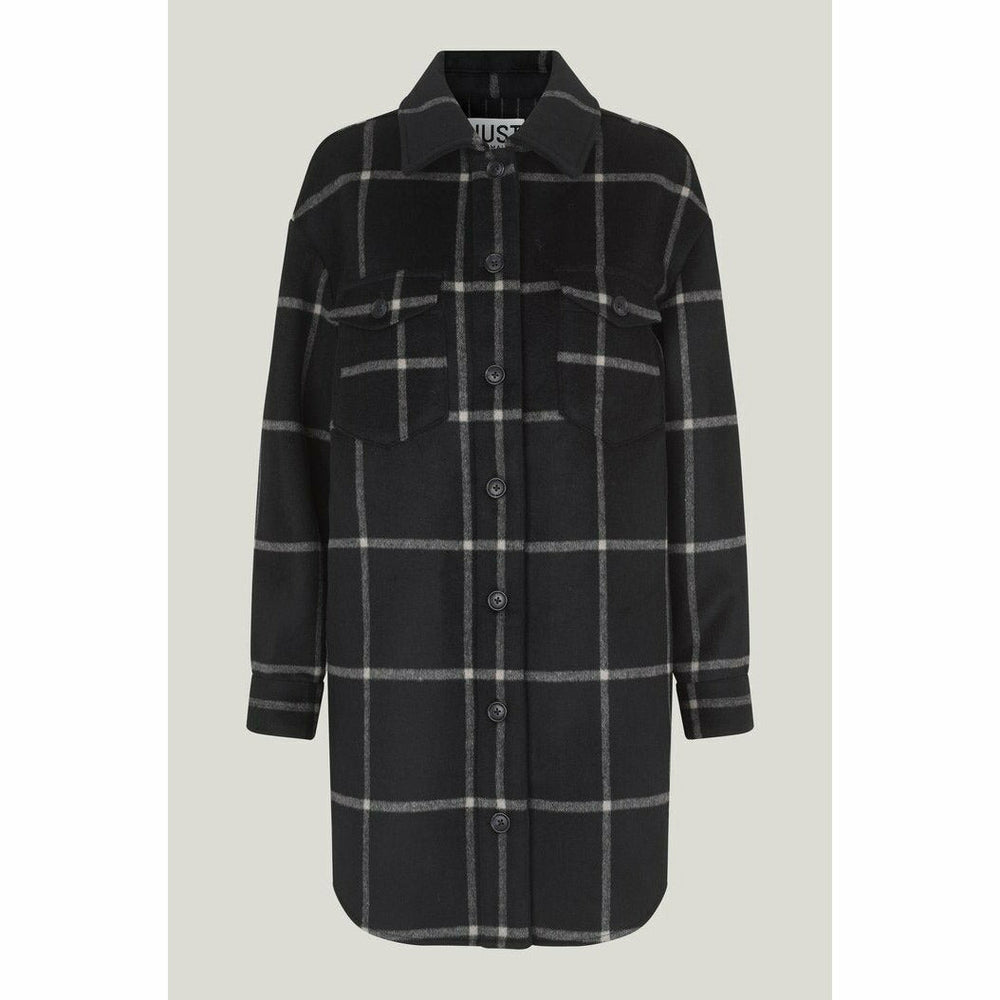 JUST Luca Shirt Jacket svart