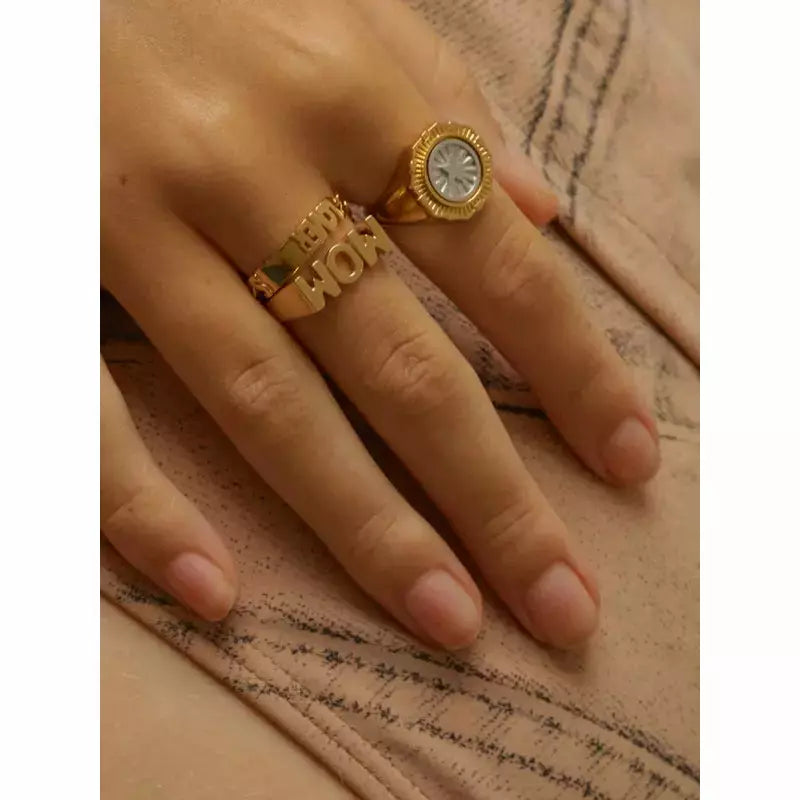 MOM Ring - GULD