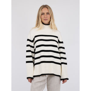 
                  
                    Ladda bild in galleri, Fanning Stripe Knit Blouse
                  
                