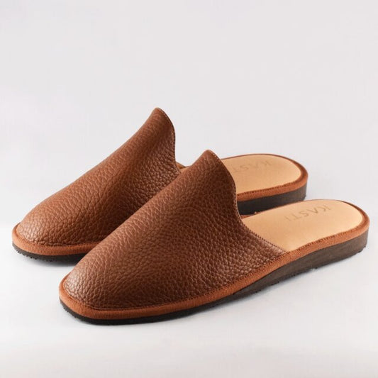 GRANITE unisex ALLROUND slipper cognac
