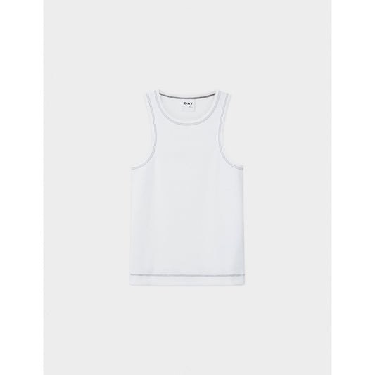 Alisson - Heavy Rib Bright White