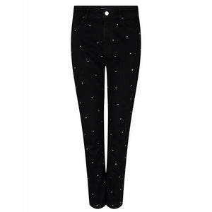 
                  
                    Ladda bild in galleri, Farrow Studded Jeans Raven
                  
                