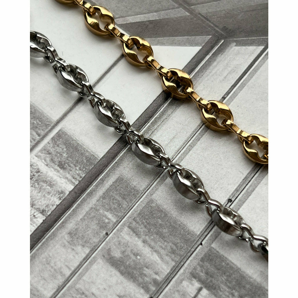LUV AJ Violante Belly Chain gold