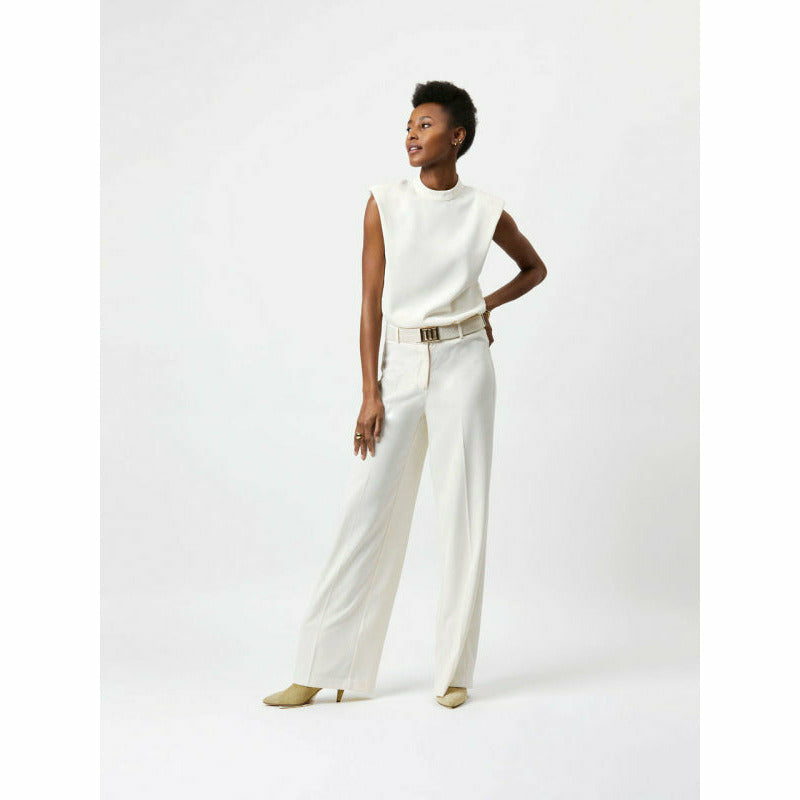 Issoire Shoulderpad Top Butter Cream