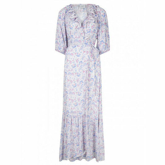 Jamilla printed wrap dress