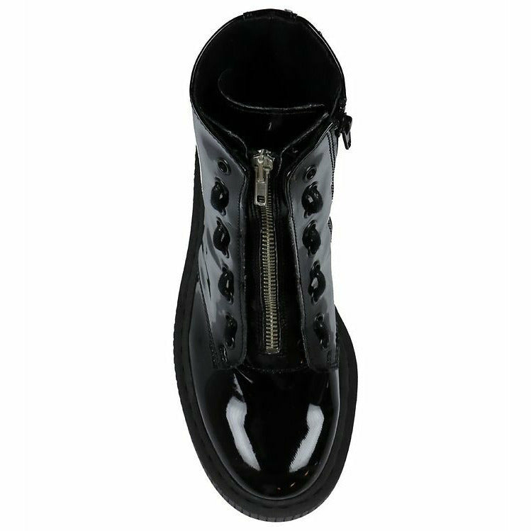 
                  
                    Ladda bild in galleri, Odyl Black Patent Boots
                  
                