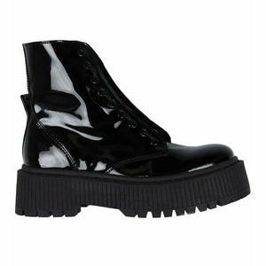 
                  
                    Ladda bild in galleri, Odyl Black Patent Boots
                  
                