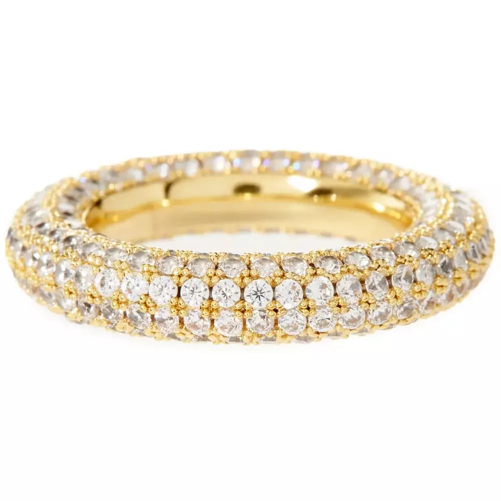 PAVE AMALFI RING- GOLD