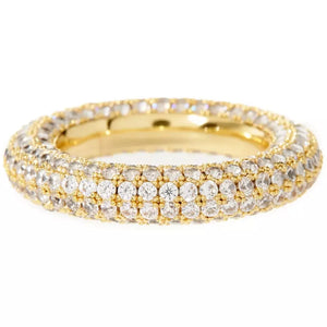 
                  
                    Ladda bild in galleri, PAVE AMALFI RING- GOLD
                  
                