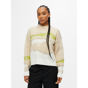 
                  
                    Ladda bild in galleri, OBJFRIDA L/S KNIT PULLOVER
                  
                