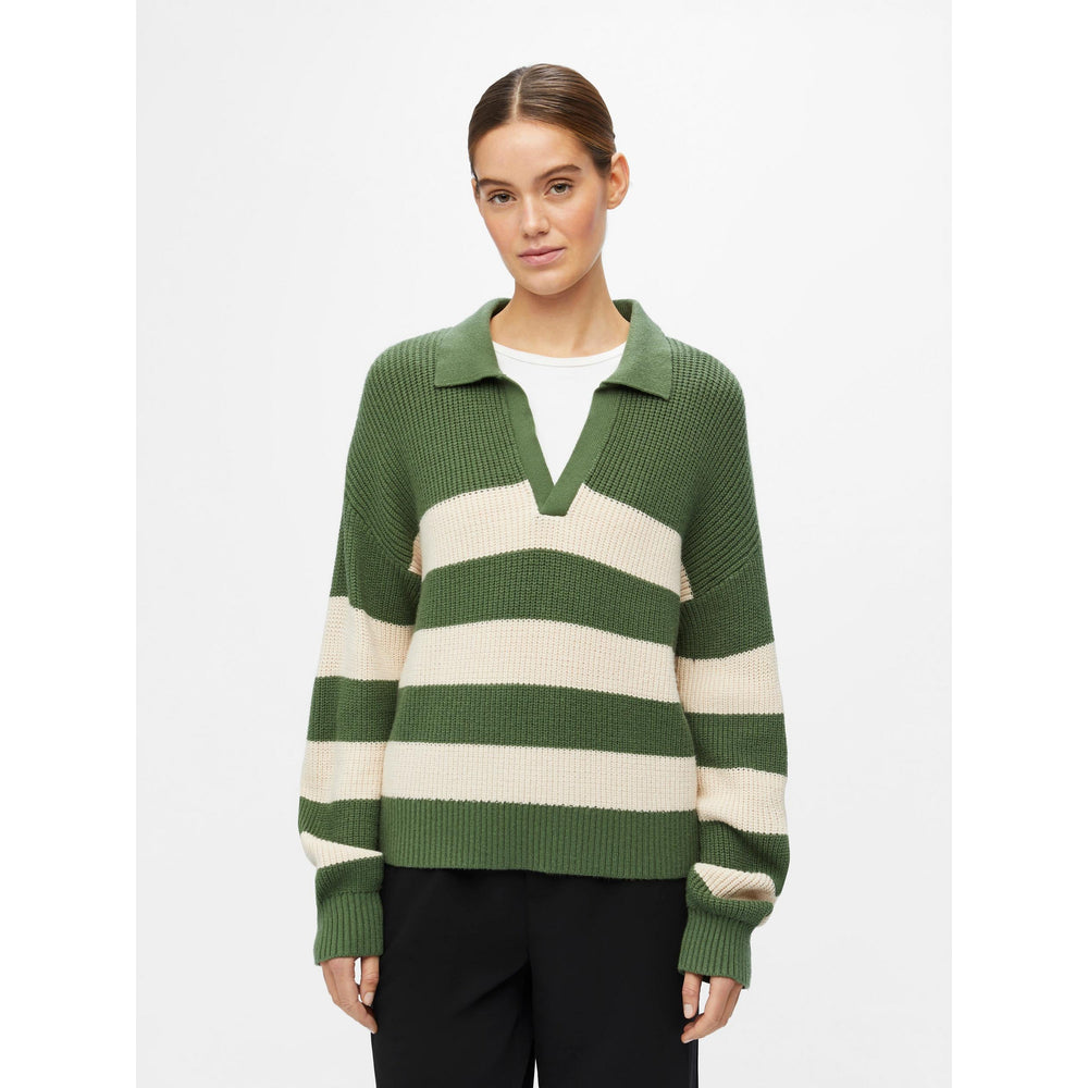 
                  
                    Ladda bild in galleri, OBJHELLA L/S KNIT PULLOVER
                  
                