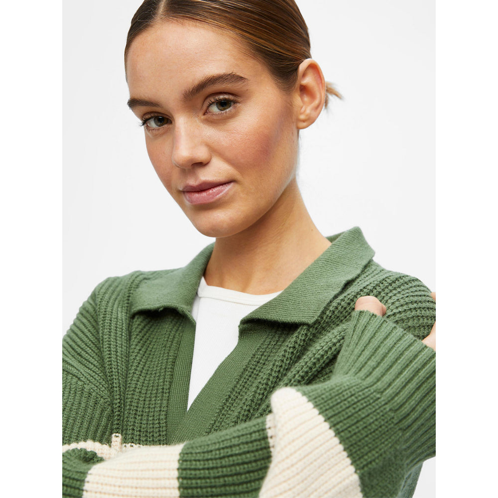 
                  
                    Ladda bild in galleri, OBJHELLA L/S KNIT PULLOVER
                  
                