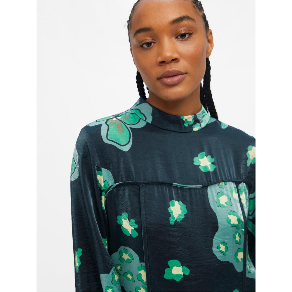 
                  
                    Ladda bild in galleri, OBJFLORA L/S LONG DRESS
                  
                