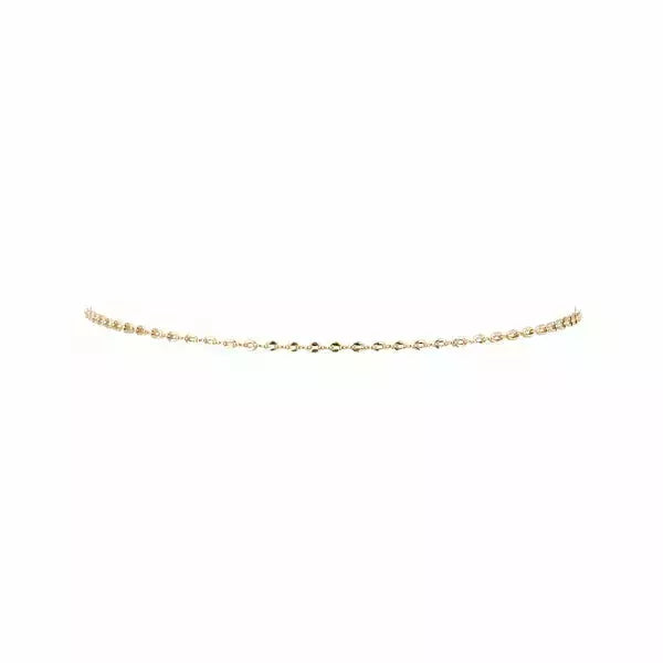 LUV AJ Violante Belly Chain gold