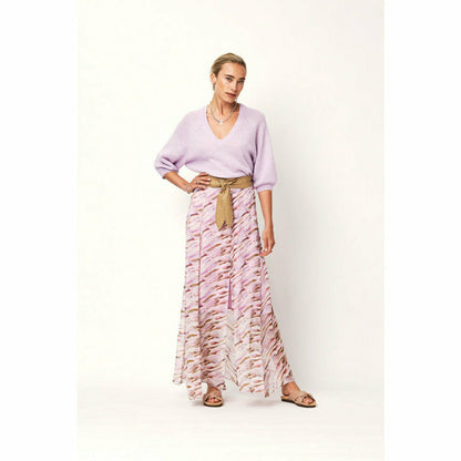Vendome print skirt