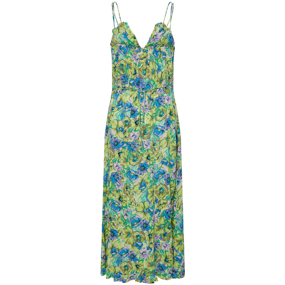 YASLOMISA STRAP LONG DRESS