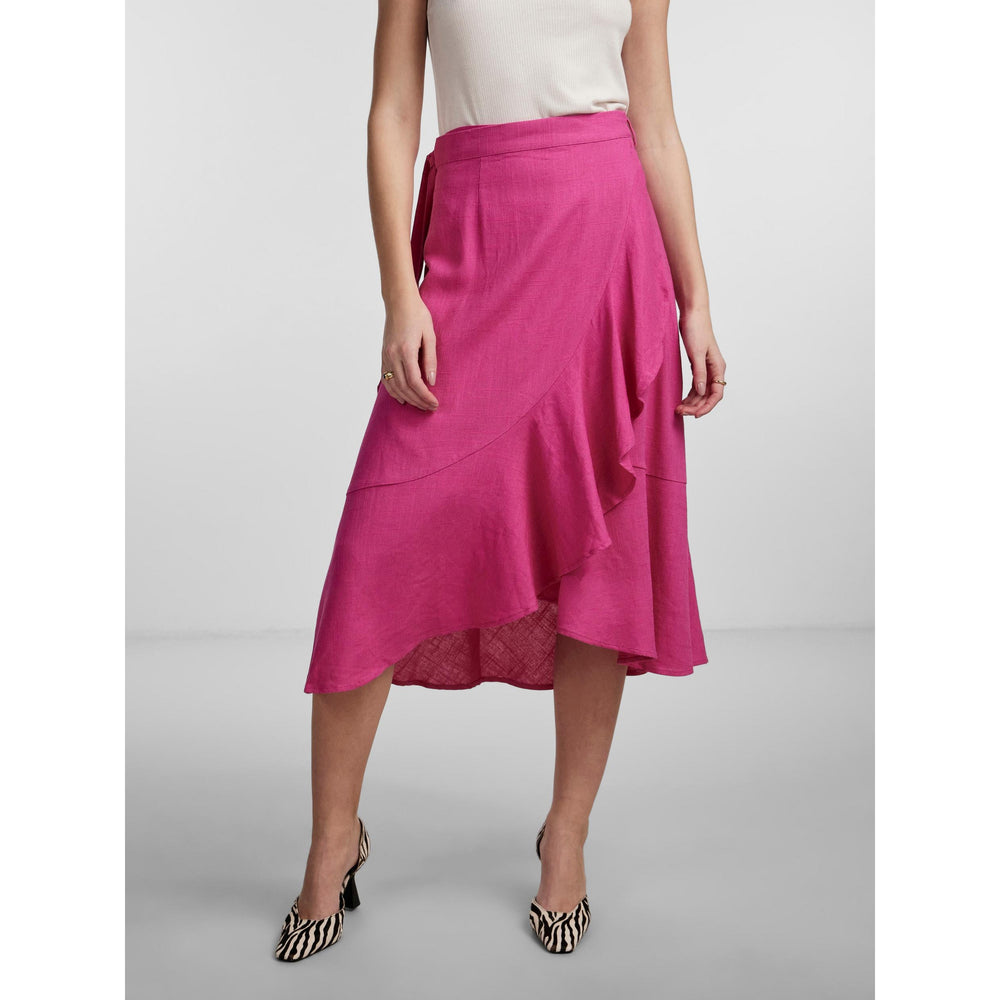 
                  
                    Ladda bild in galleri, YASPRIMA HW MIDI WRAP SKIRT
                  
                
