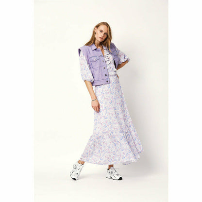 Jamilla printed wrap dress