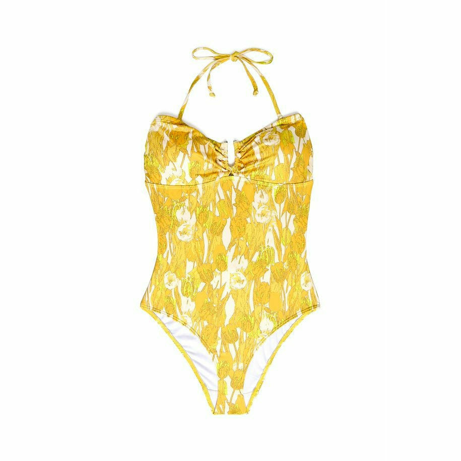 KellyGZ open bk swimsuit